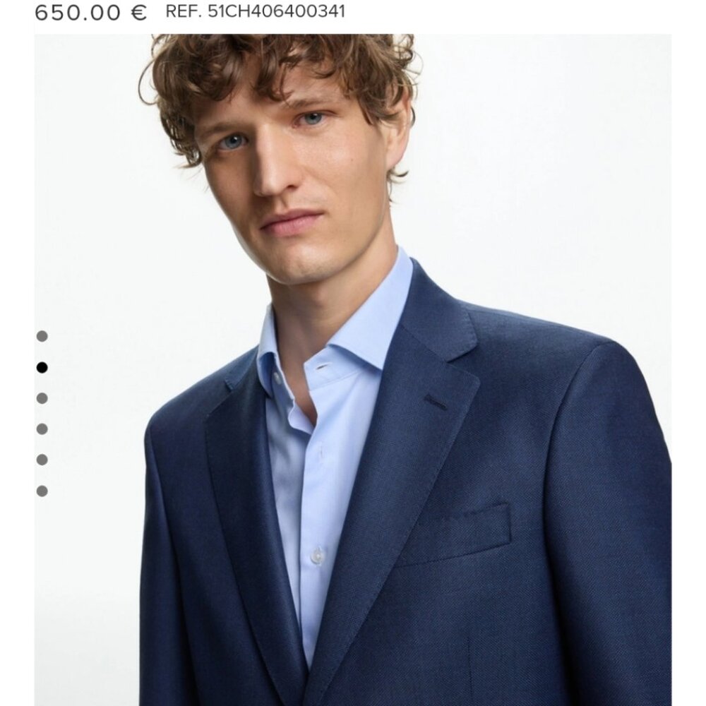 Carolina Herrera Deep Blue Sport Coat